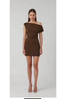  Shenise Dress - Chocolate