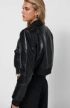 Axel Leather Bomber Jacket